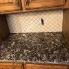 Install of Cambria Quartz and Shaw Tile Backsplash